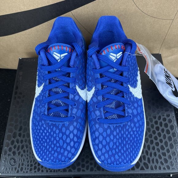 NEW Nike Kobe 6 Protro Dodgers Game Royal Blue GS Kids Size 1Y FV9676-400 main image 6